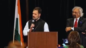 राहुल गांधी का अमेरिका में बीजेपी और आरएसएस पर तीखा वार, कहा- 2024 के बाद खत्म हुआ बीजेपी का डर 